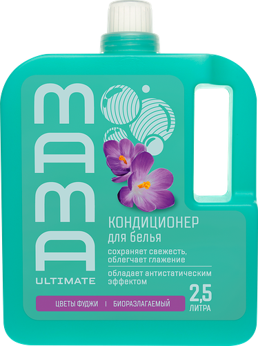 Кондиционер для белья Mama Ultimate Антистатический Цветы Фуджи 2.5 л