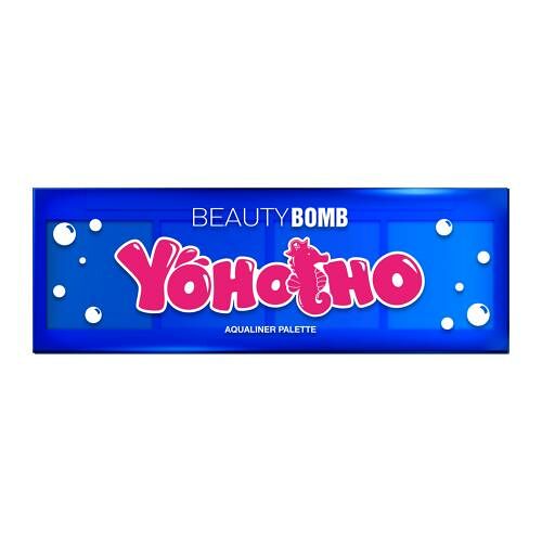 Палетка аквалайнеров для век Beauty Bomb Jelly Pirates Yo Ho Ho тон 01 4 г
