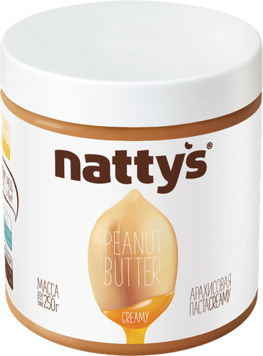 

Паста Nattys Арахисовая Creamy с медом 250 г