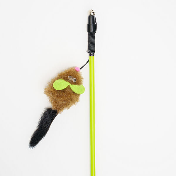 Игрушка-дразнилка для кошек Pet Hobby Мышка-Мелисса Neon