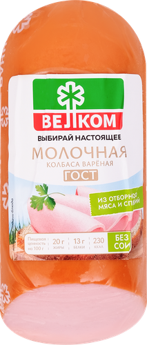 

Колбаса вареная Велком Молочная 400 г