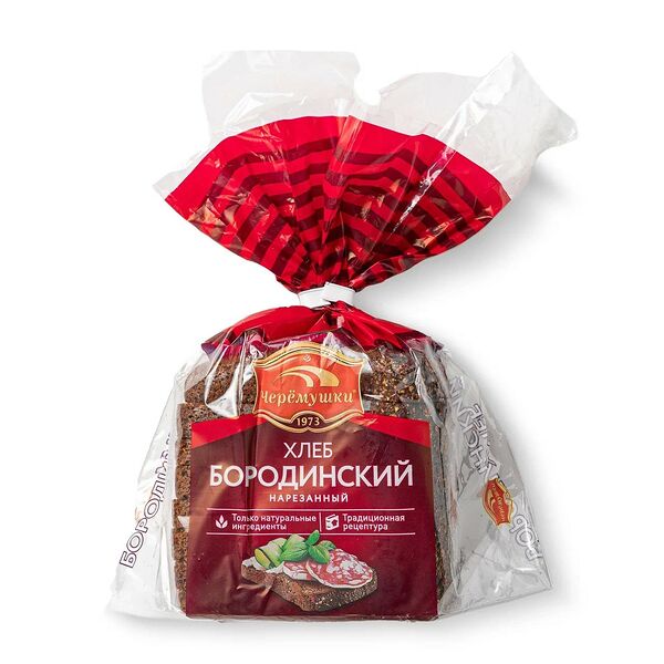 Хлеб Черёмушки Бородинский нарезка 390 г
