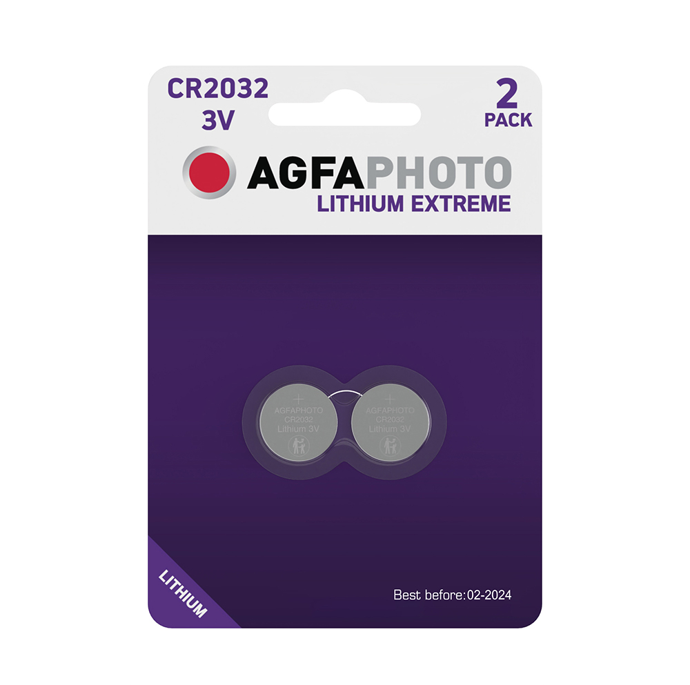 

Батарейки AgfaPhoto литиевые CR2032 NINGBO MUSTANG INTERNATIONAL TRADE 2шт Китай