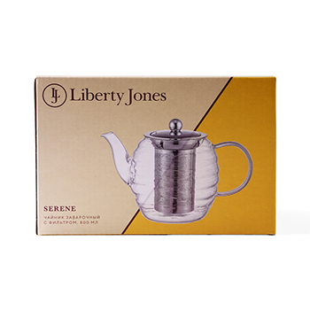 

Чайник заварочный с фильтром Liberty Jones Serene 800 мл