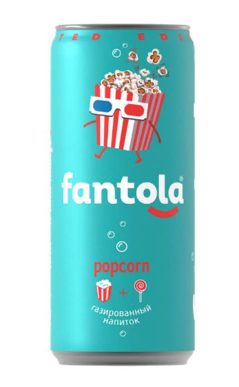 

Напиток Fantola Popcorn безалкогольный сильногазированный 330 мл