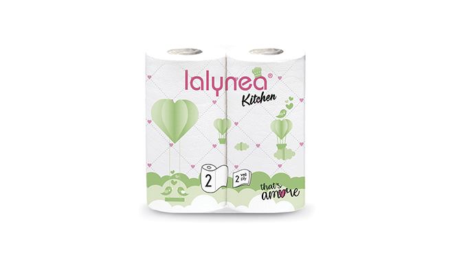 

Бумажные полотенца Lalynea Maxiroll 2 слоя 42 листа в рулоне 2 шт Италия