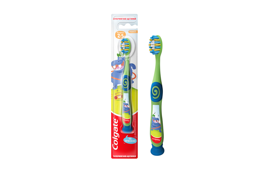 

Зубная щетка Colgate для детей 2-5 лет 1 шт.цвет ассортименте