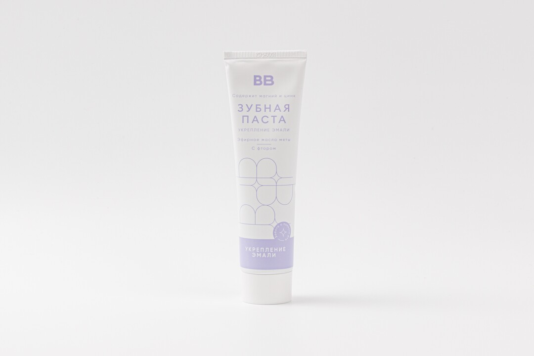 

Зубная паста ВкусВилл Укрепление эмали с фтором 100 г