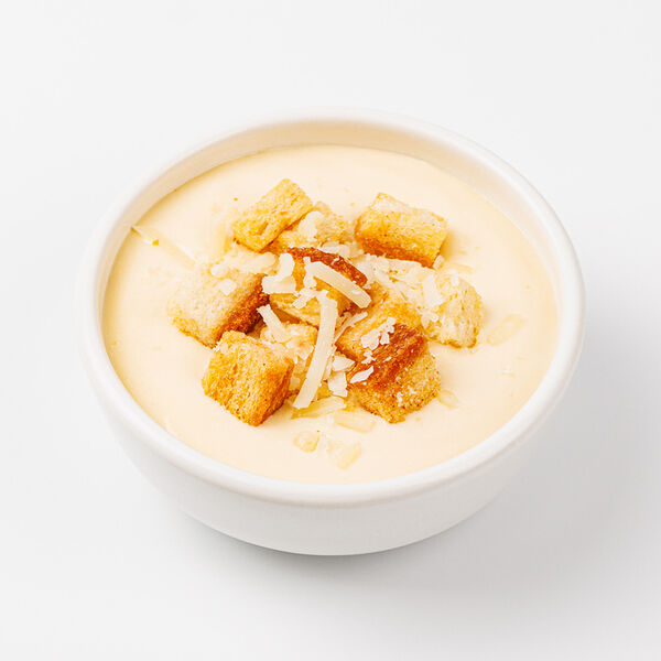 Суп-пюре ВкусВилл Сырный с гренками 260 г