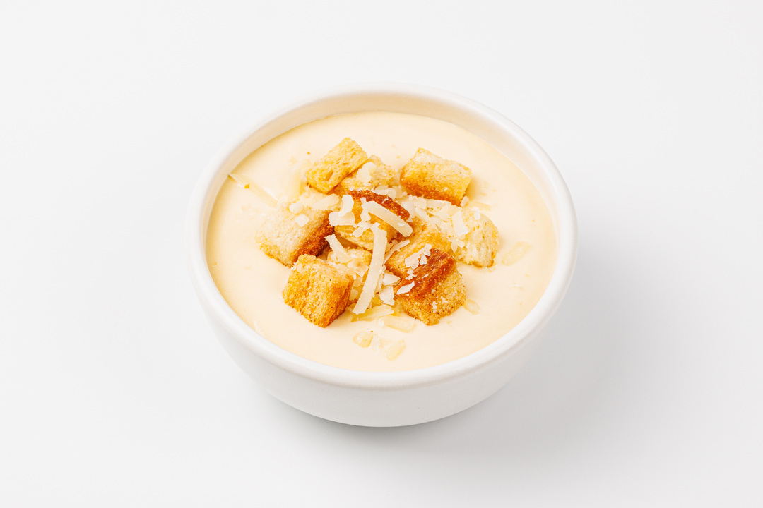 

Суп-пюре ВкусВилл Сырный с гренками 260 г