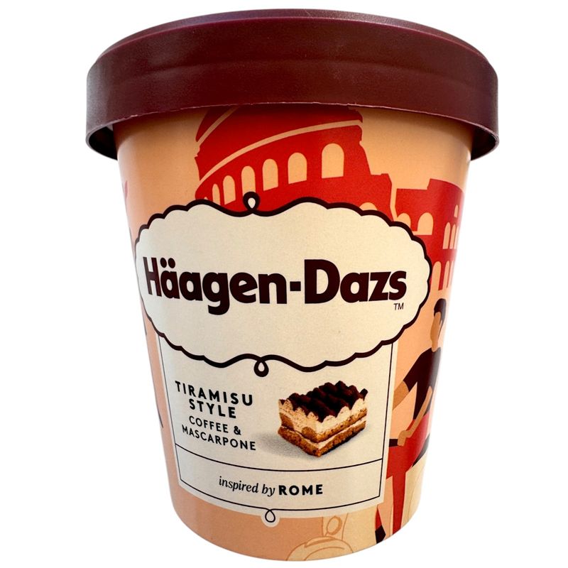

Мороженое Haagen-Dazs со вкусом кофейного тирамису и маскарпоне 12% 346 г
