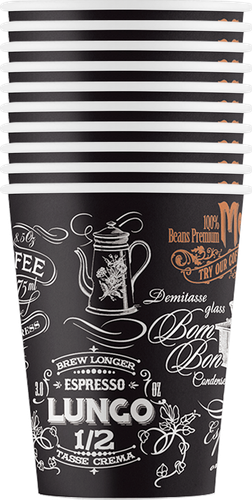 

Стакан картонный Лента 10 шт, 250 мл дизайн в ассортименте