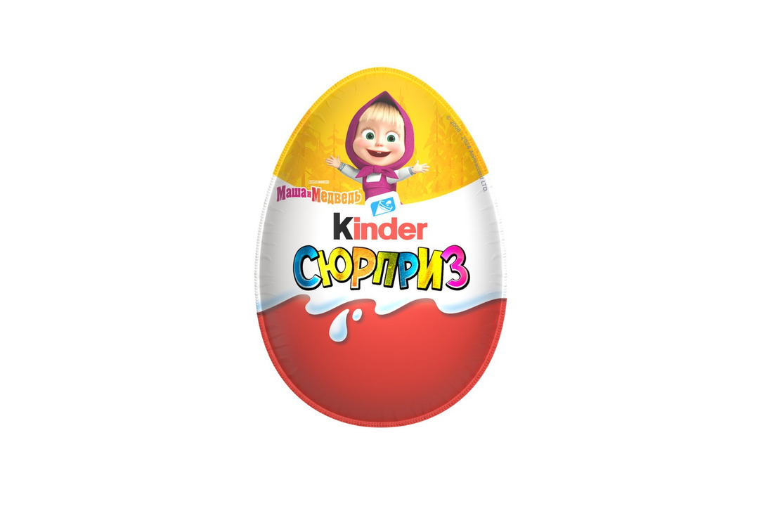 

Яйцо Kinder Сюрприз из молочного шоколада с игрушкой в ассортименте 20 г
