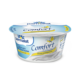 

Йогурт Parmalat Comfort Натуральный безлактозный 3.5% 130 г