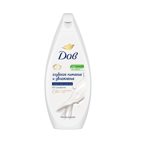 Крем-гель для душа Дав Глубокое Питание и Увлажнение 250 мл