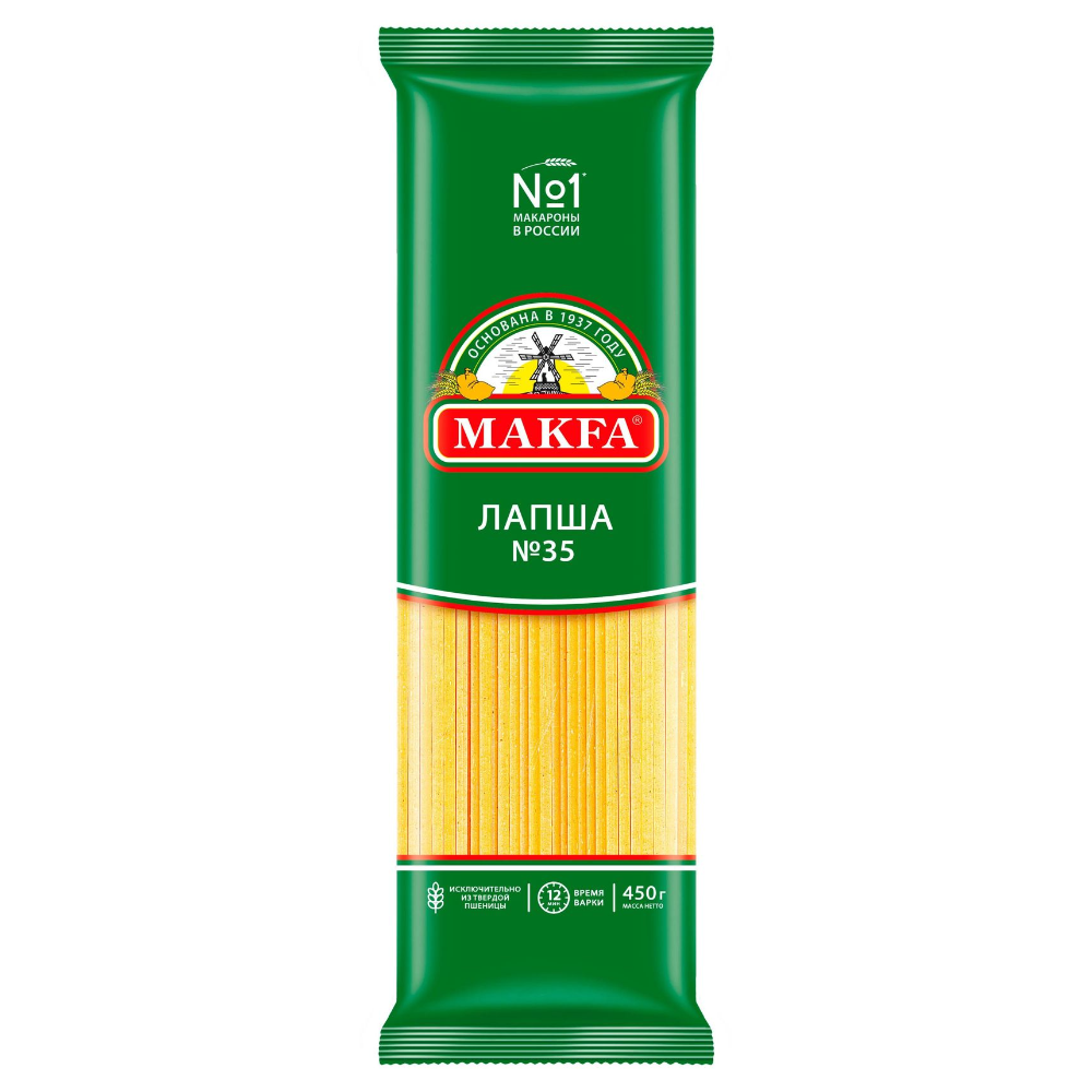 

Макаронные изделия Makfa Лапша длинная 450 г