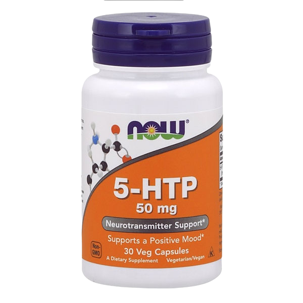 NOW 5-НТР (L-5-гидрокситриптофан) 50 мг 30капс (5-НТР)