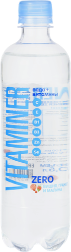 

Напиток витаминизированный Vitaminer Zero вишня, гранат, малина 500 мл