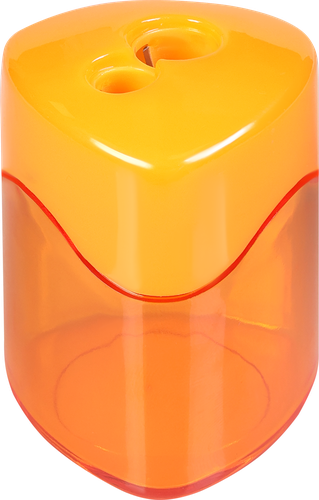 

Точилка ЛЕНТА, 2 отверстия, с контейнером, цвет в ассортименте