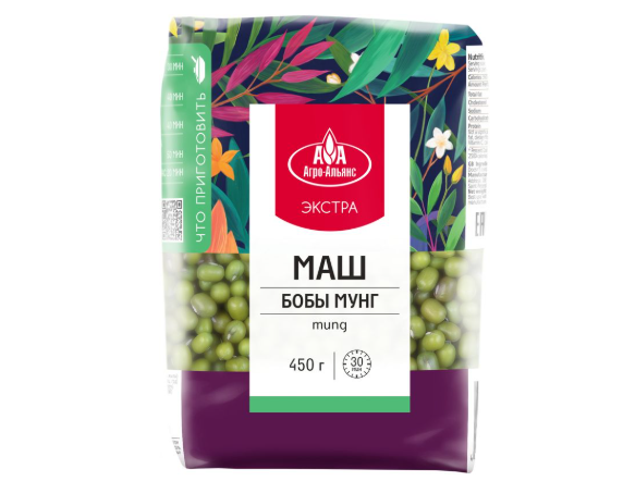 

Крупа Маш Агро-Альянс Экстра 450 г