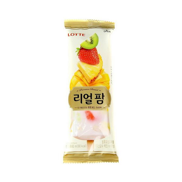 Десерт замор Эскимо REAL Фруктовое ассорти 85гр LOTTE