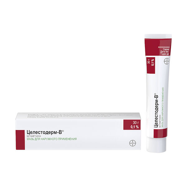 Целестодерм-В мазь 0.1% 30 г
