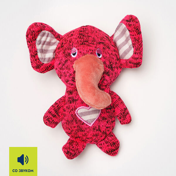 Игрушка для собак Rurri Слоник 17х16х7 см