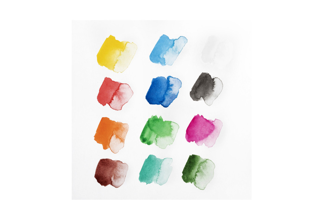 

Акварельные краски Hatber Плюшевые панды 12 цветов