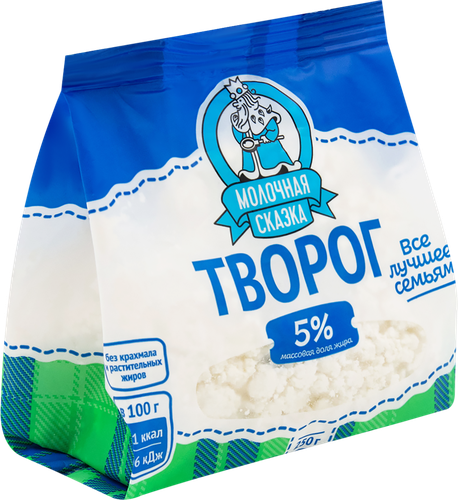 

Творог Молочная сказка 5% 250 г