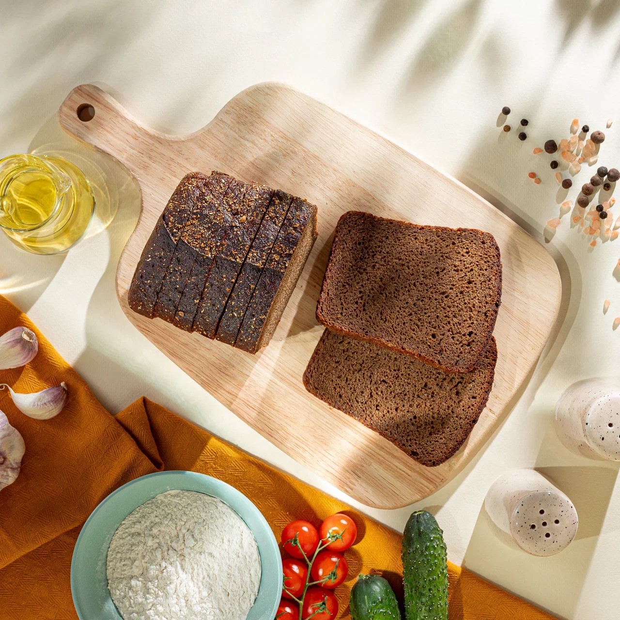 

Хлеб Черёмушки Бородинский в нарезке 390 г