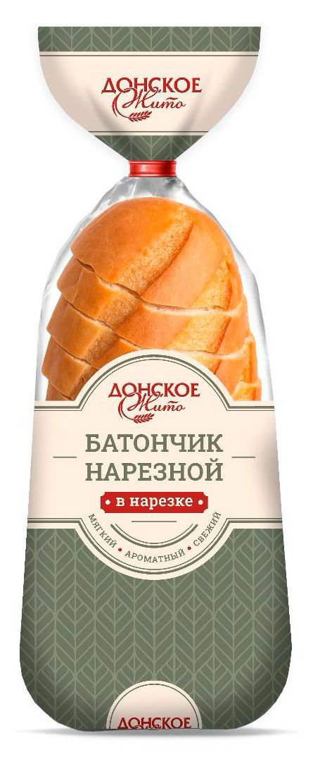

Батон Донское Жито нарезной 200 г