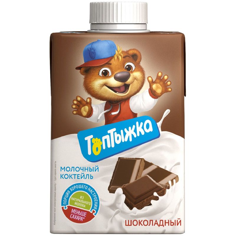 

Коктейль молочный Топтыжка Шоколадный 3.2%, без змж, 500 г