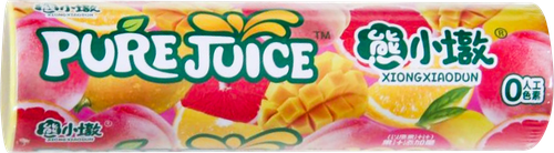 

Мармелад жевательный Pure Juice со вкусом грейпфрута, персика, манго, лимона, 60 г