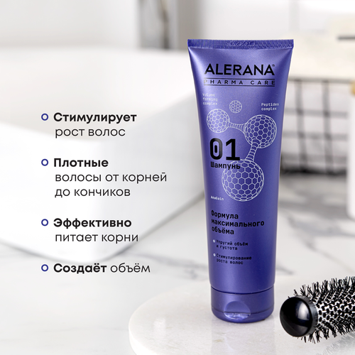 

Шампунь для волос Alerana Pharma Care Формула максимального объема 260 мл