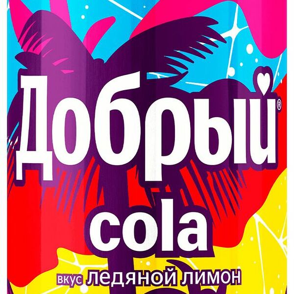 Напиток Добрый Cola Ледяной лимон газированный 330 мл