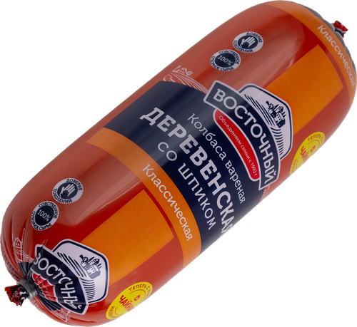 

Колбаса вареная Восточный Деревенская со шпиком вес