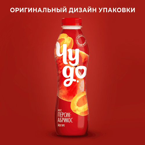 

Йогурт питьевой Чудо со вкусом Персик-абрикос 1.9% 680 г
