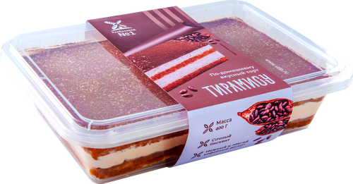 

Торт Хлебозавод №1 По-домашнему вкусный Тирамису 400 г