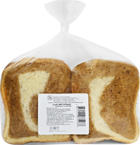 

Хлеб Кемеровохлеб Фигурный нарезанный 200 г