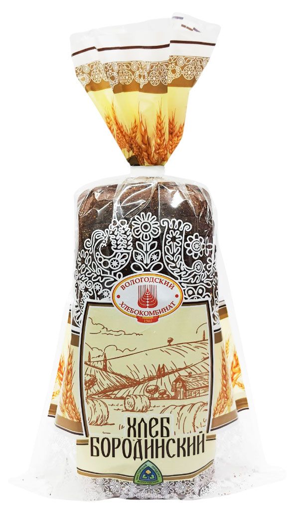 

Хлеб заварной Вологодский хлебокомбинат Бородинский в нарезке 500 г