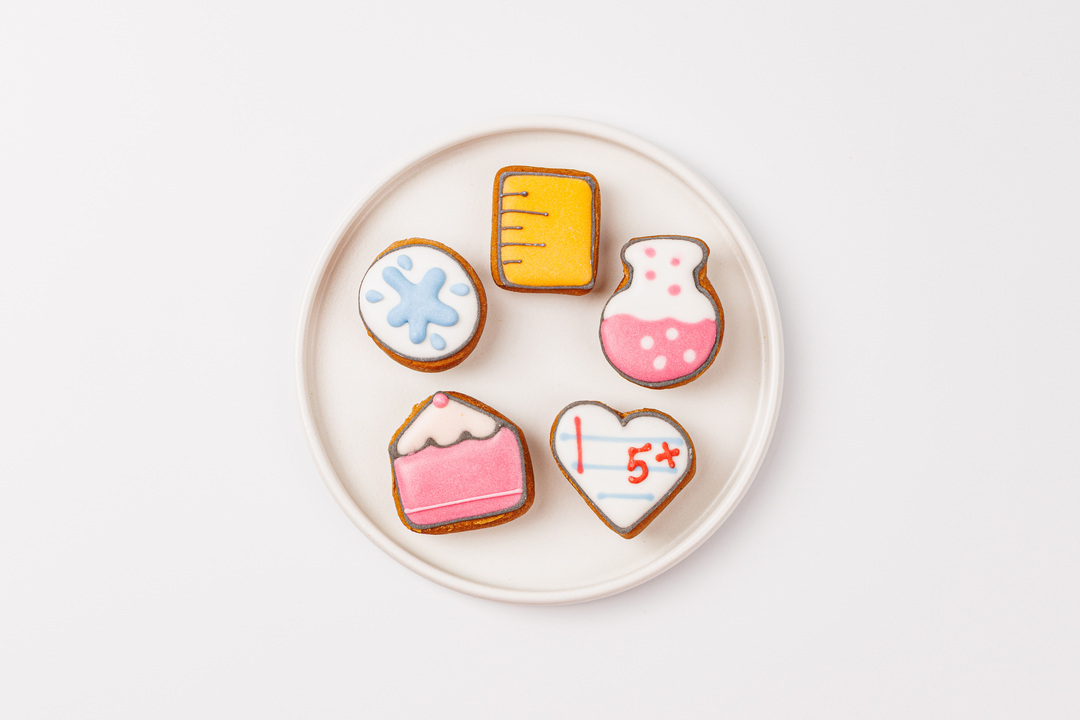 

Пряники-мини имбирные ВкусВилл День знаний дизайн в ассортименте 45 г