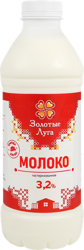 

Молоко Золотые луга 3.2% 930 мл