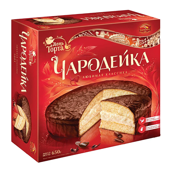 Торт Черёмушки Чародейка 650 г