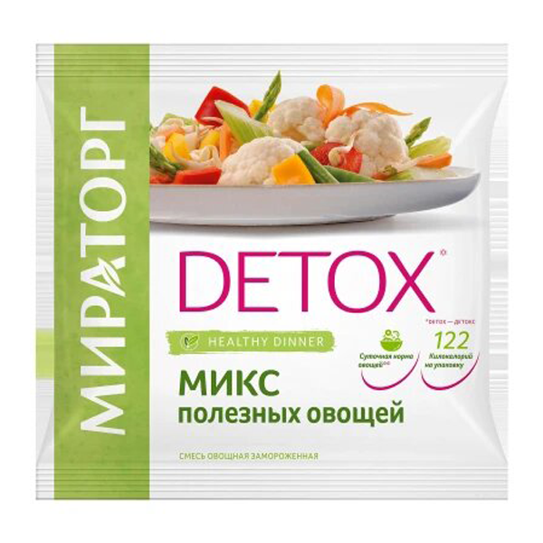 

Смесь овощная Мираторг замороженная Микс полезных овощей 400 г