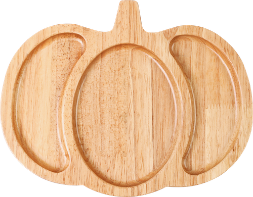 

Менажница Homeclub Cozy Autumn Тыква каучуковое дерево 25.4x20 см