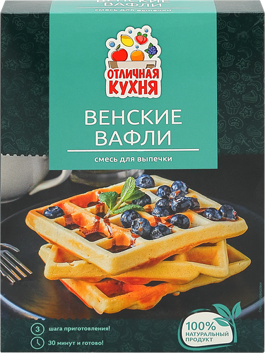 Смесь для выпечки Отличная Кухня Венские вафли 300 г