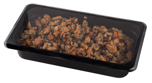 

Закуска, мидии в чесночном масле, весовая