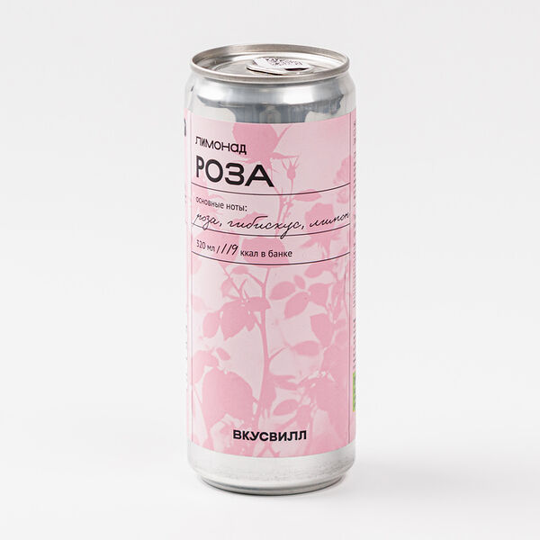 Лимонад ВкусВилл Роза, 320 мл