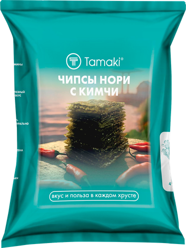 

Чипсы нори Tamaki кимчи 4 г