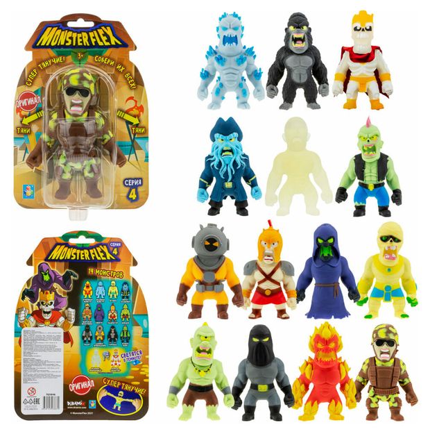 

Игрушка 1Toy Монстер Флекс в ассортименте
